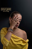 MIAMI ROSE/ YELLOW GOLD BRACELET