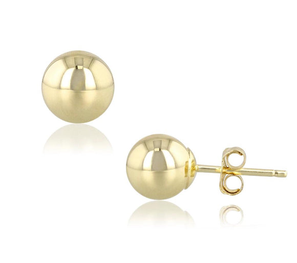 14 k Gold Ball earring