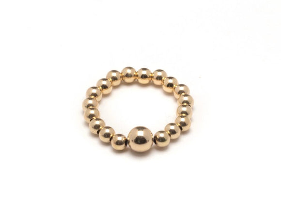 GOLD BARR RING
